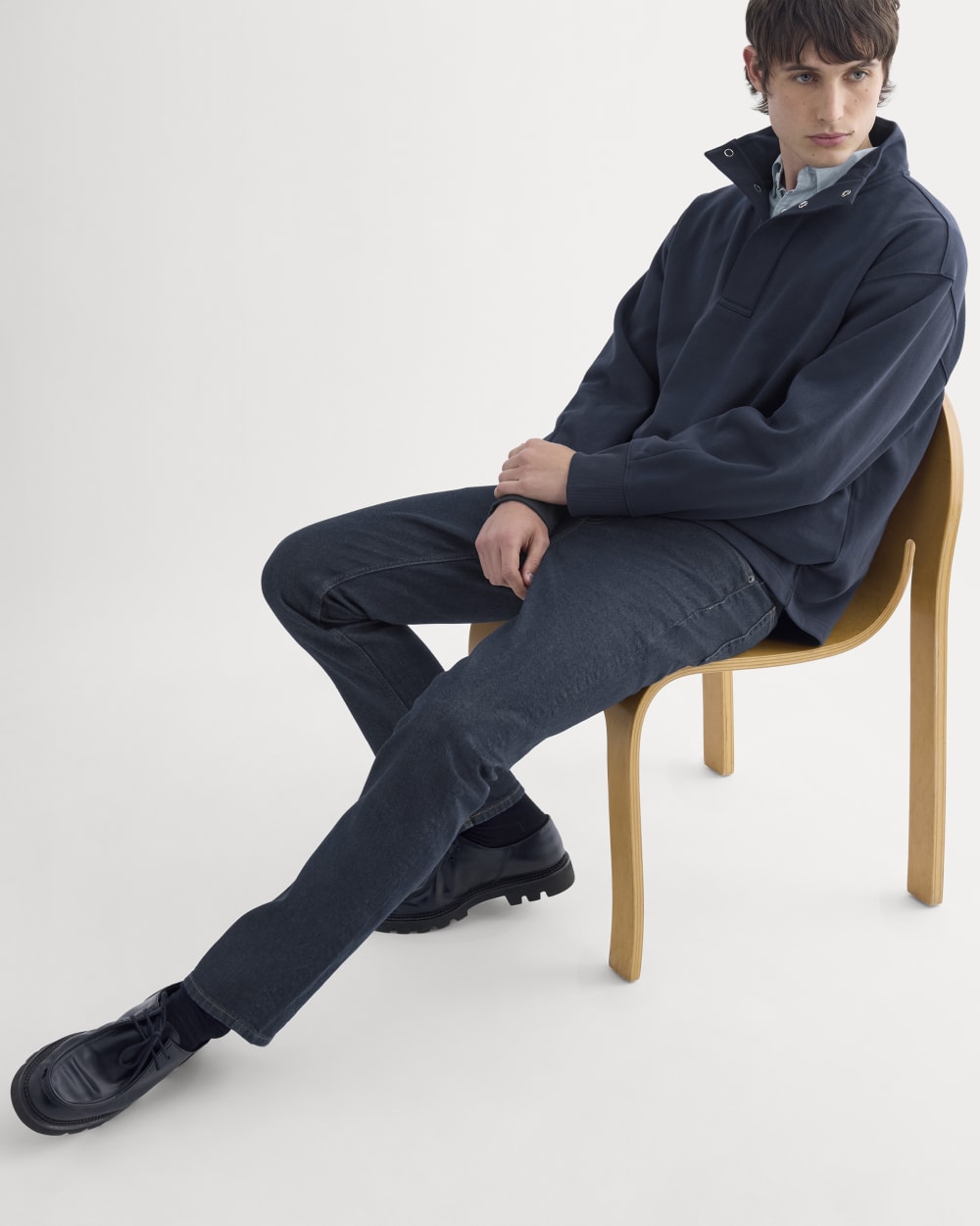Comfort-Stretch Slim-Fit Jean | Pure Blue - Image 3