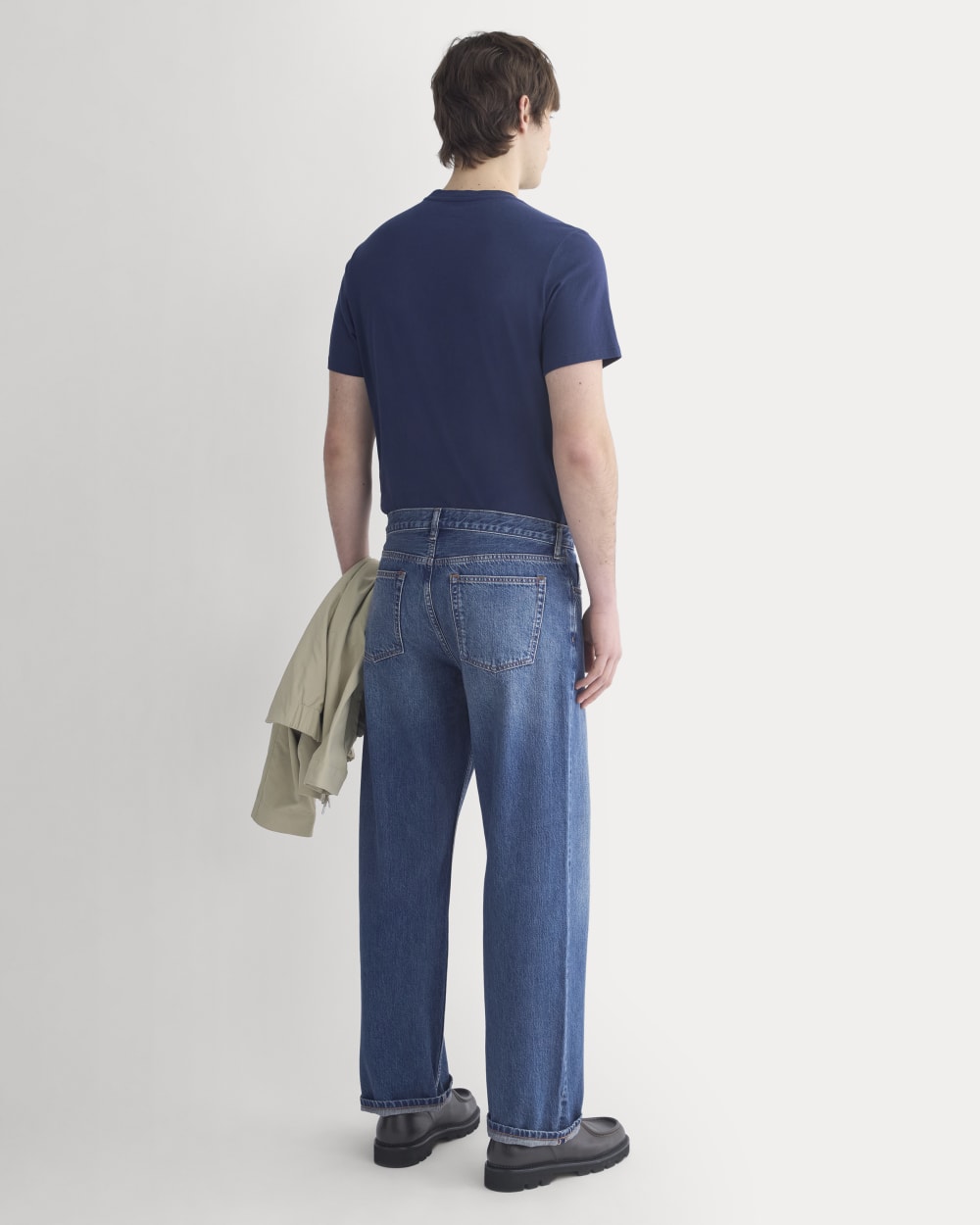 Relaxed Italian Selvedge Jean | Dark Indigo - Image 4