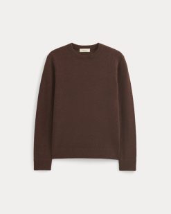 Alternative view of The Cashmere Crew | Heathered Mahogany