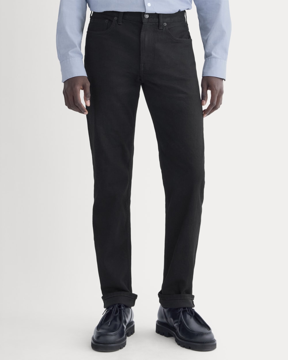 The Selvedge Straight Fit Jean | Shadow Rinse - Image 3