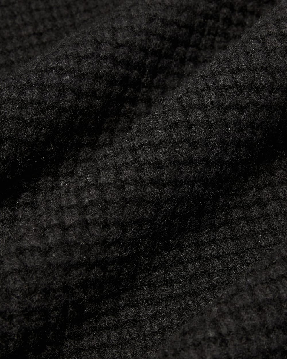 The Waffle Scarf | Black - Image 4