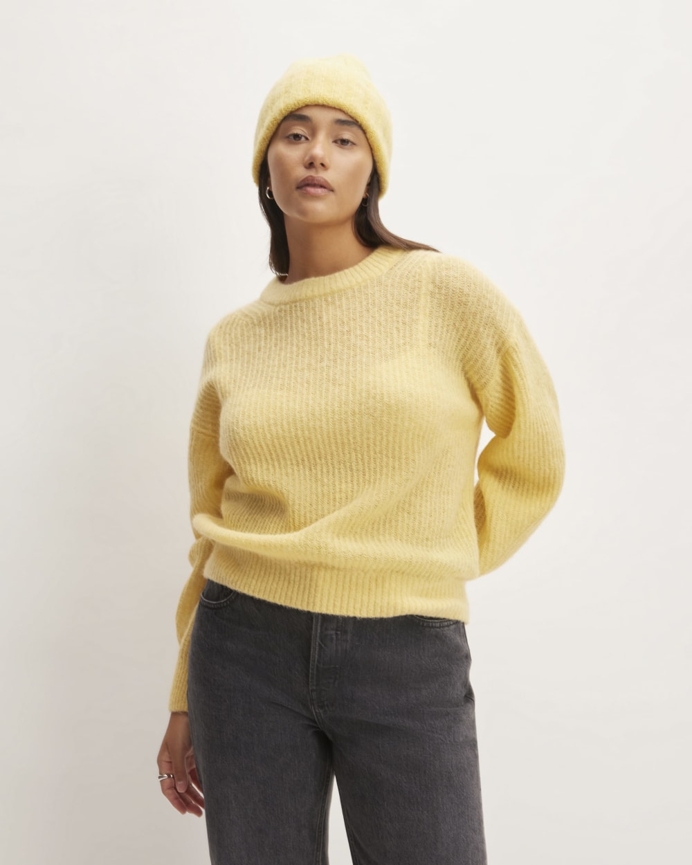 The Alpaca Beanie | Raffia - Image 4