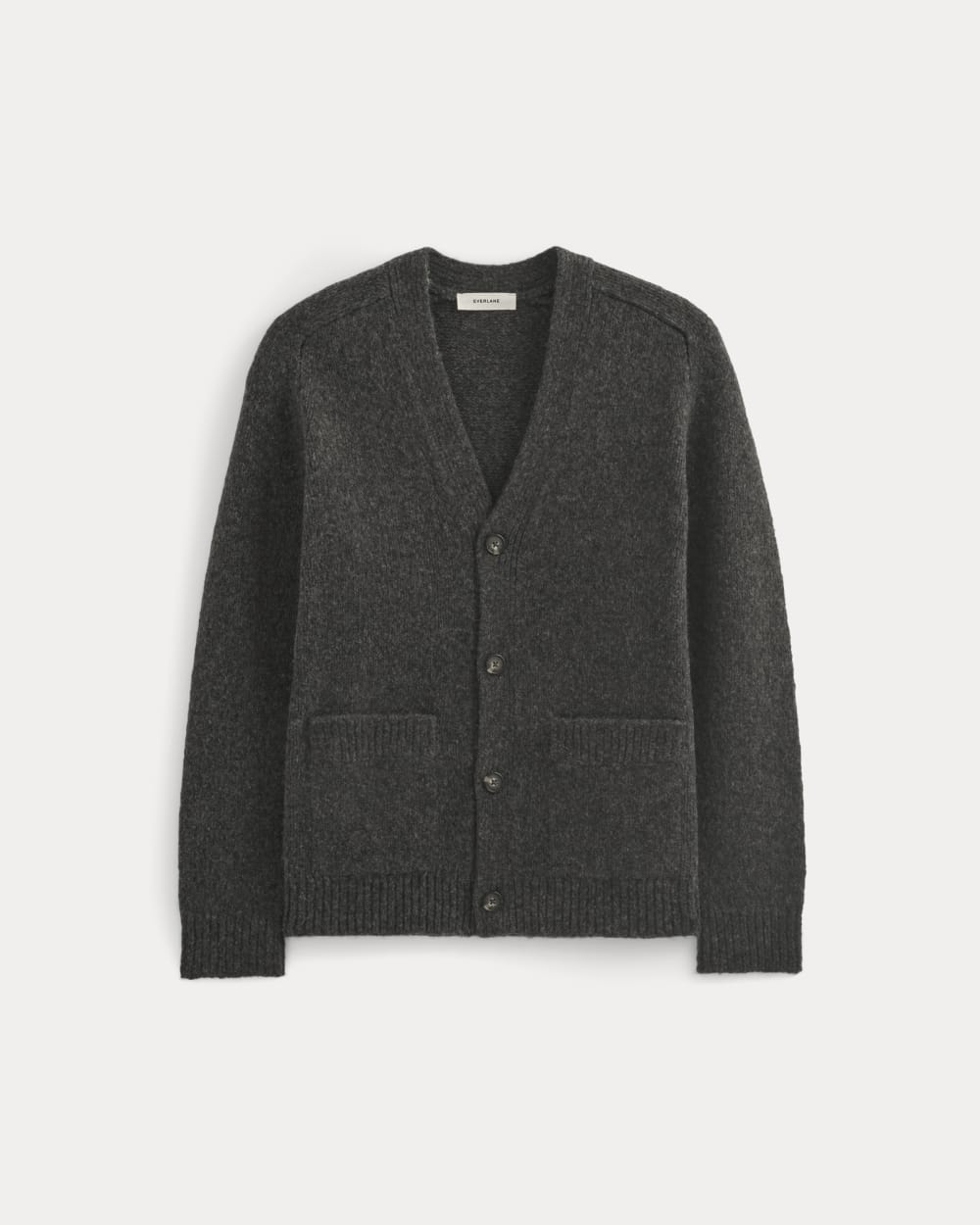 The Cloud Relaxed Cardigan | Heathered Soot - Image 2