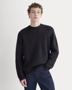 The Cloud Crewneck Sweater | Black