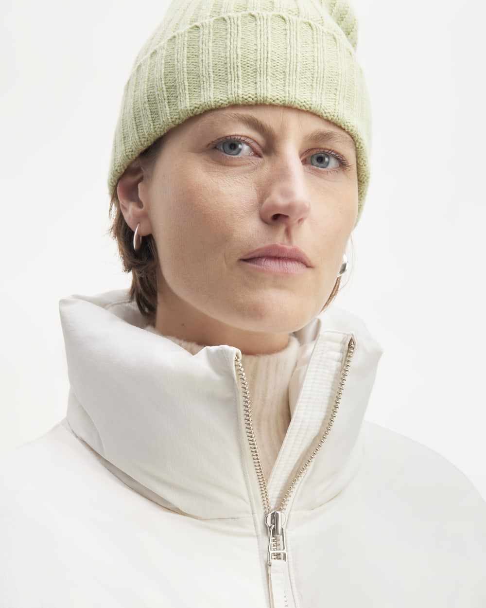 The Cashmere Beanie | Seafoam Green - Image 5