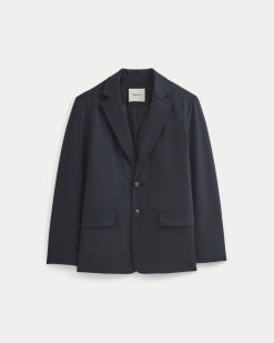 Alternative view of Tropical Wool Blazer | Dark Navy