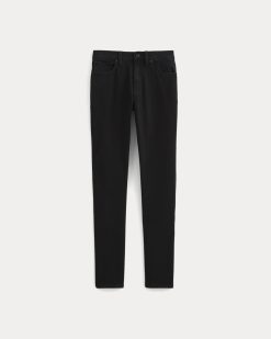 Alternative view of The Relaxed 4-Way Stretch Organic Jean | Uniform | Black