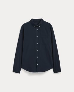 Alternative view of The Washed Poplin Shirt | Navy