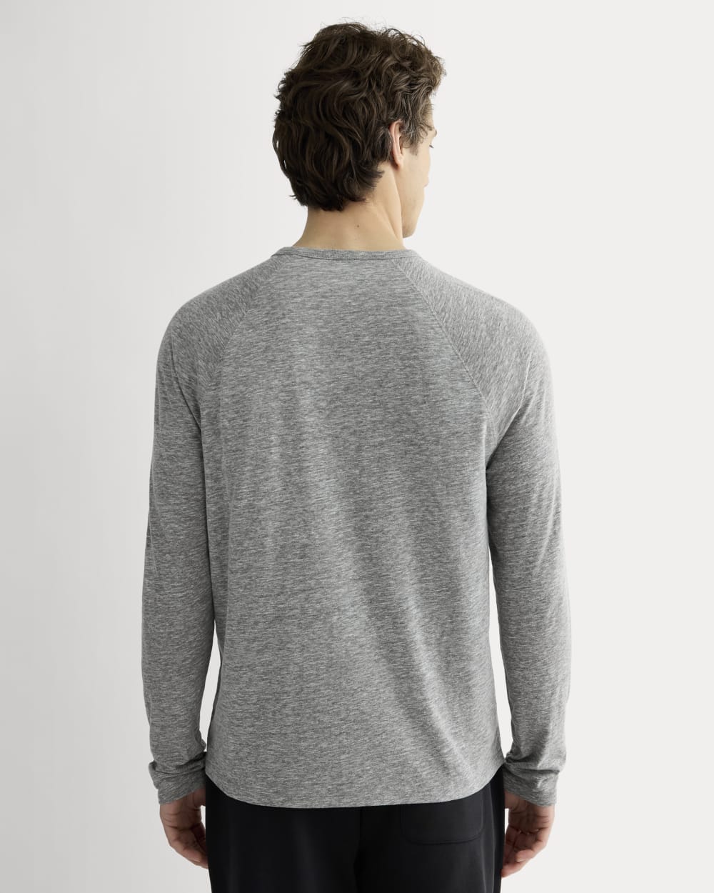The Rec Long-Sleeve Crew | Heathered Grey - Image 5
