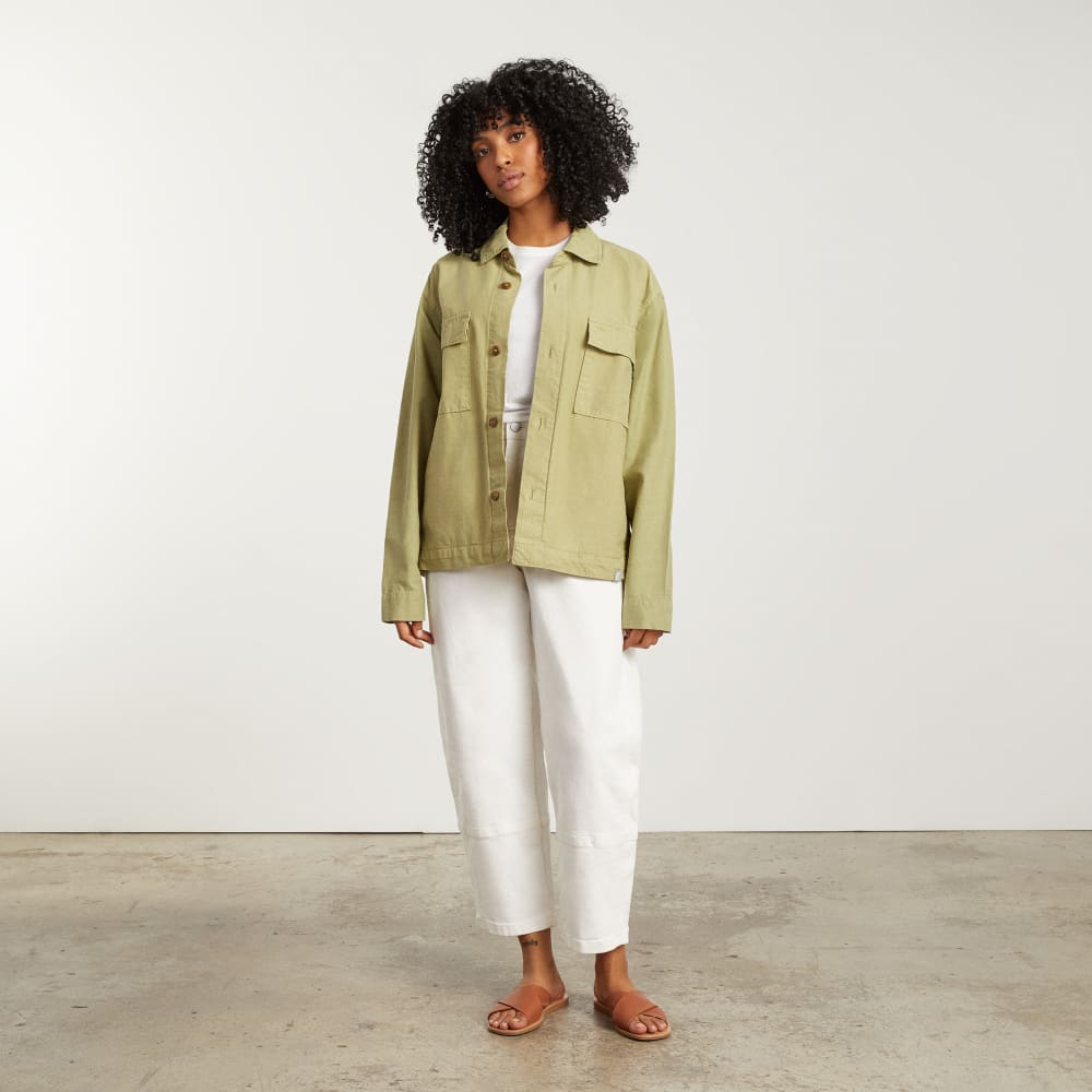 The Everyone Spring Shirt Jacket | Sage - Image 10