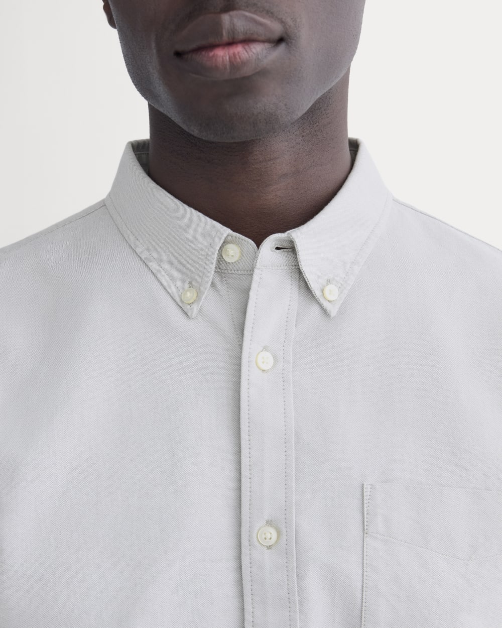 The Slim Oxford Shirt | Grey | Tall - Image 5