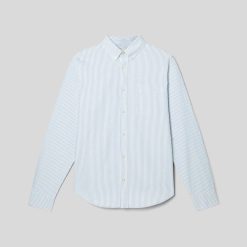 Alternative view of The Classic Oxford Shirt | White / Blue | Tall