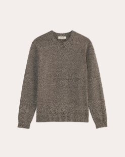 Alternative view of The Classic Sweater in Everyday Cotton | Canvas / Black Twist