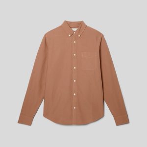 Alternative view of The Classic Oxford Shirt | Carob Brown | Standard