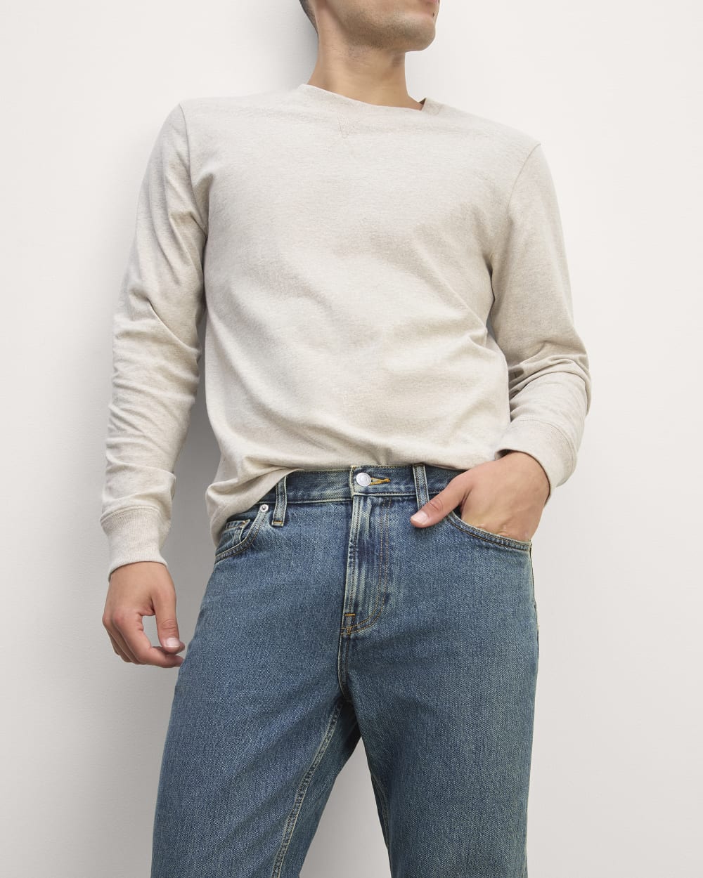 The Authentic Straight Jean | Whisper Blue - Image 4