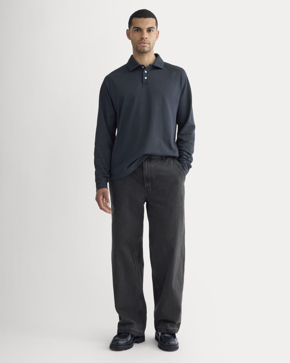 Startup Raglan Polo | Navy - Image 3