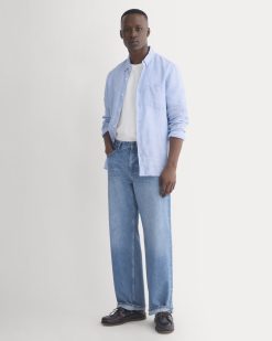 Relaxed Italian Selvedge Jean | Medium Indigo