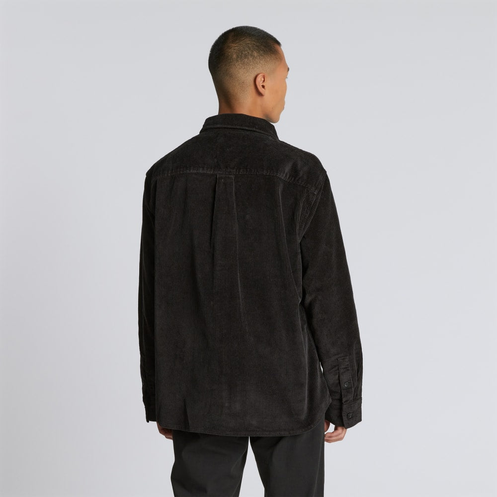The Corduroy Everyone Overshirt | Black - Image 3
