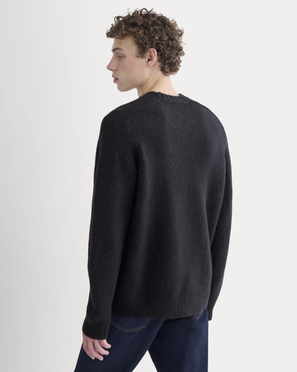 The Cloud Crewneck Sweater | Black - Image 5