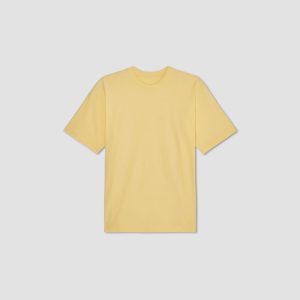Alternative view of The Premium-Weight Crew | Uniform | Pale Yellow