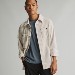 Alternative view of The Corduroy Everyone Overshirt | Sandstone