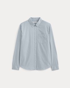 Alternative view of Washed Poplin Shirt | Dutch Blue