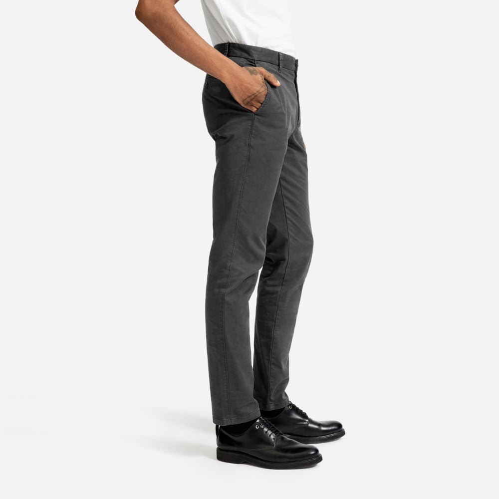 The Midweight Slim Chino | Muted Black - Image 4