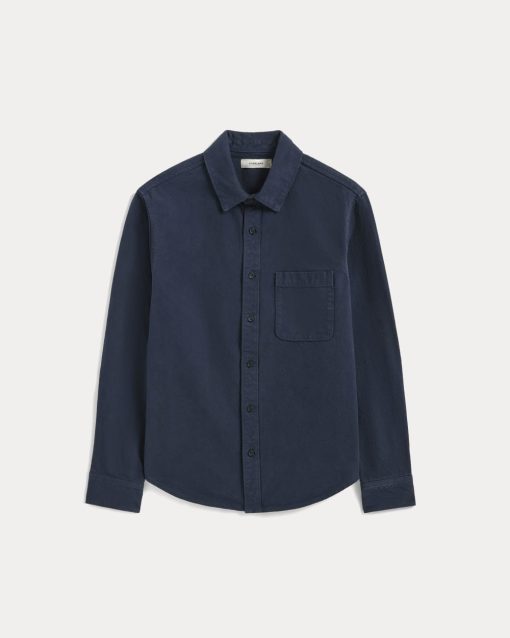 Alternative view of The Canvas Organic Cotton Overshirt | Navy