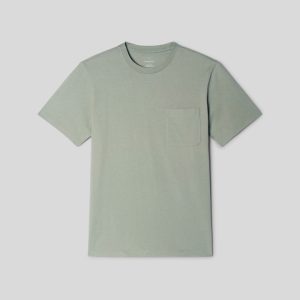 Alternative view of The Premium-Weight Pocket Tee | Uniform | Seagrass