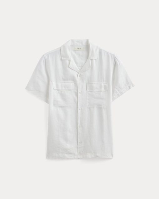Alternative view of The Resort Shirt in Linen | White
