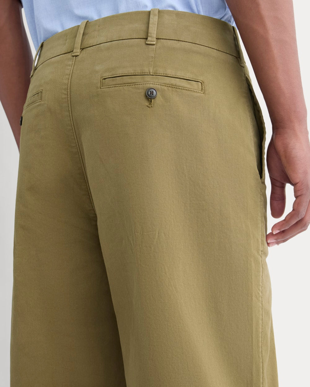 Baggy Chino | Olive | 32L - Image 4