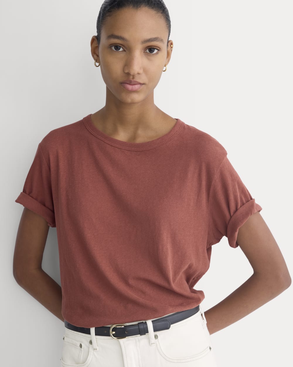 The Air Tee | Henna Red - Image 4
