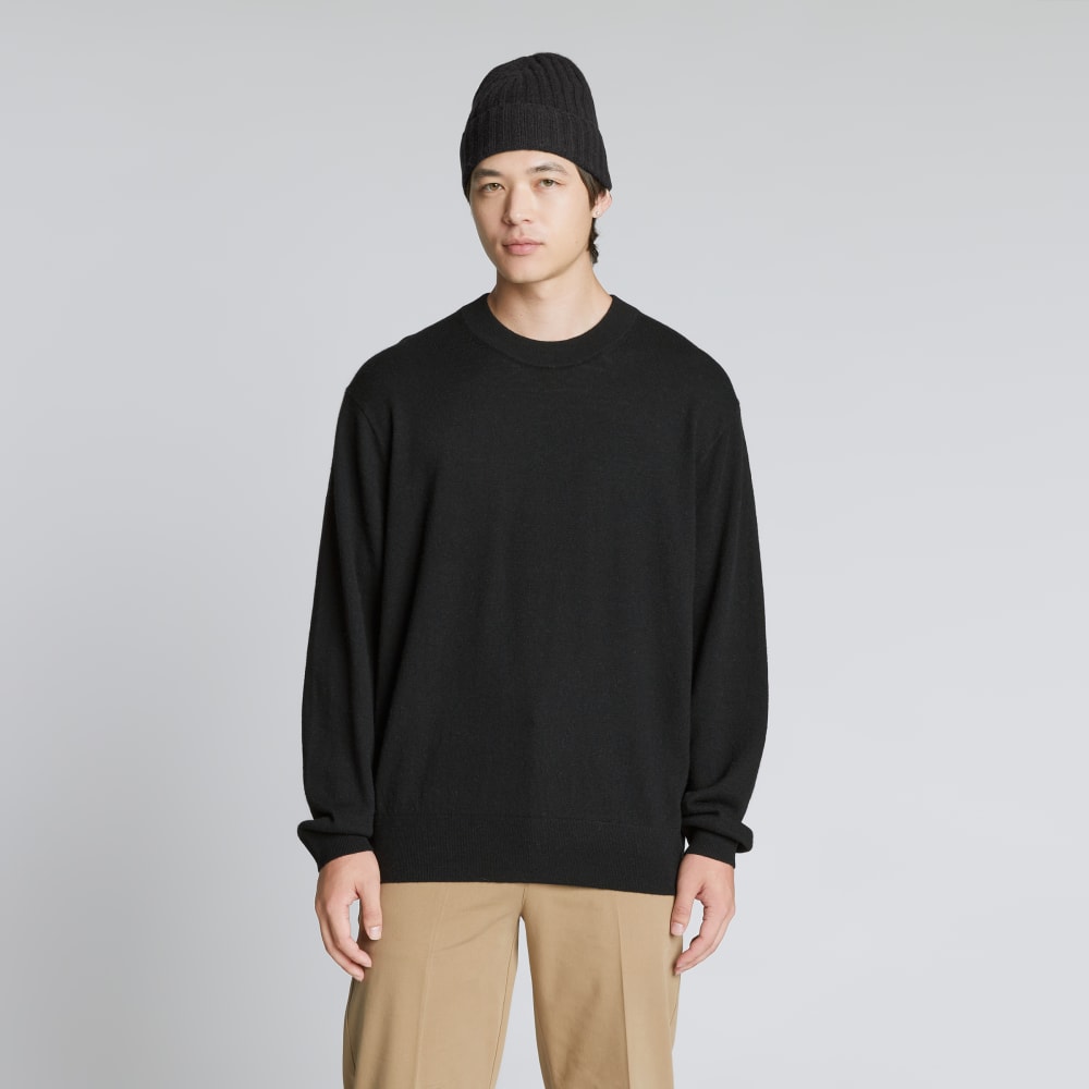 The Cashmere Beanie | Black - Image 4