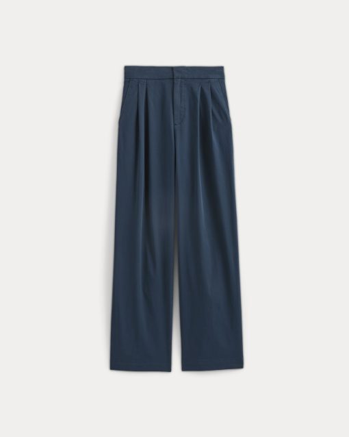 Alternative view of Pull-On Easy Trouser | Midnight Navy