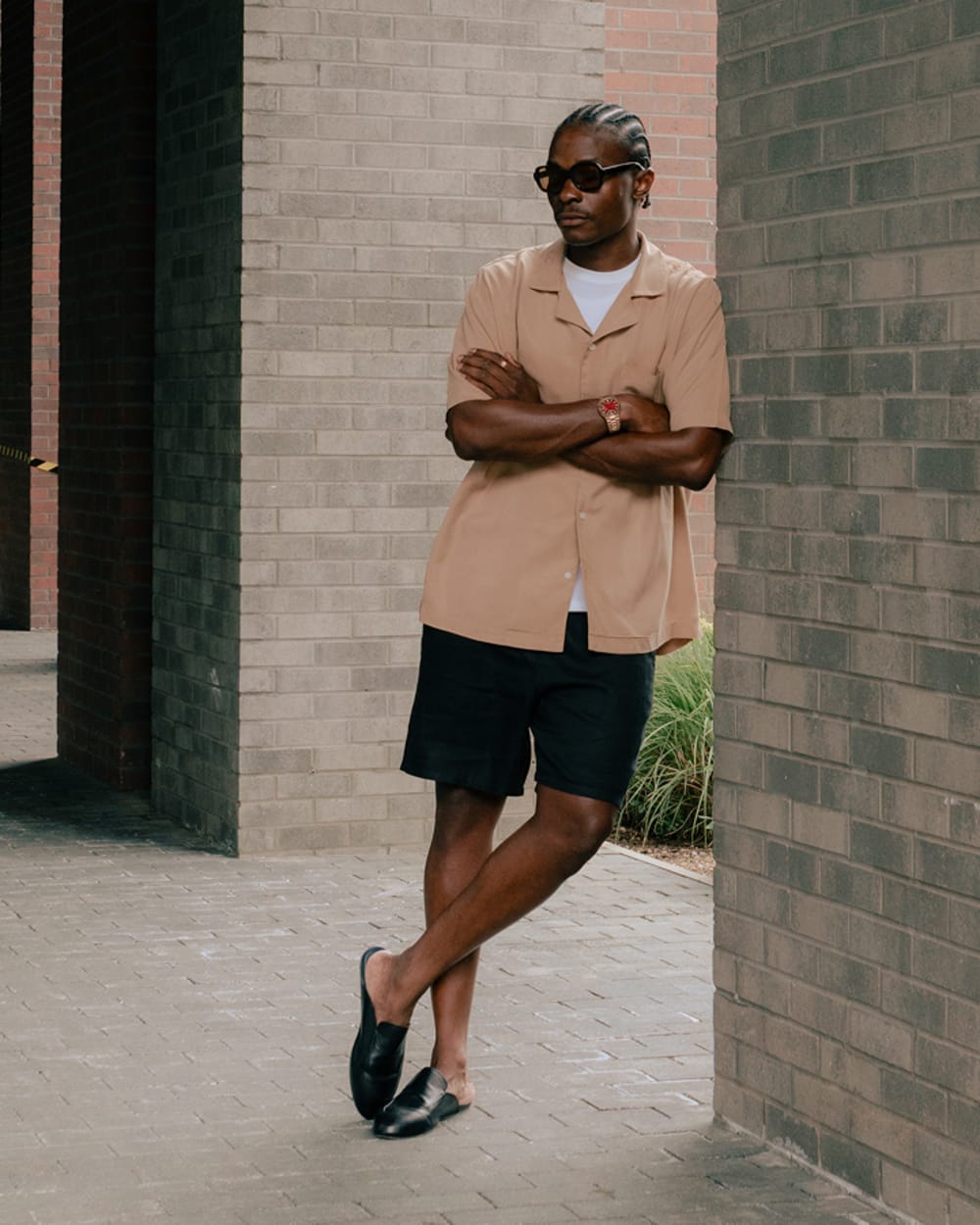 Linen Easy Short | Black - Image 6