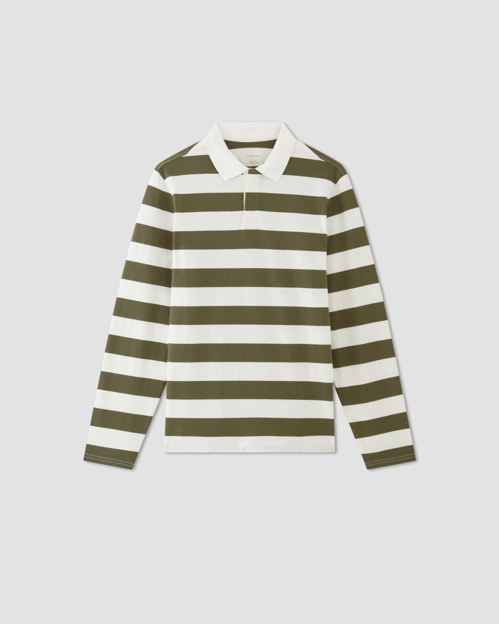 The Premium-Weight Rugby Shirt | Kalamata / Bone - Image 2