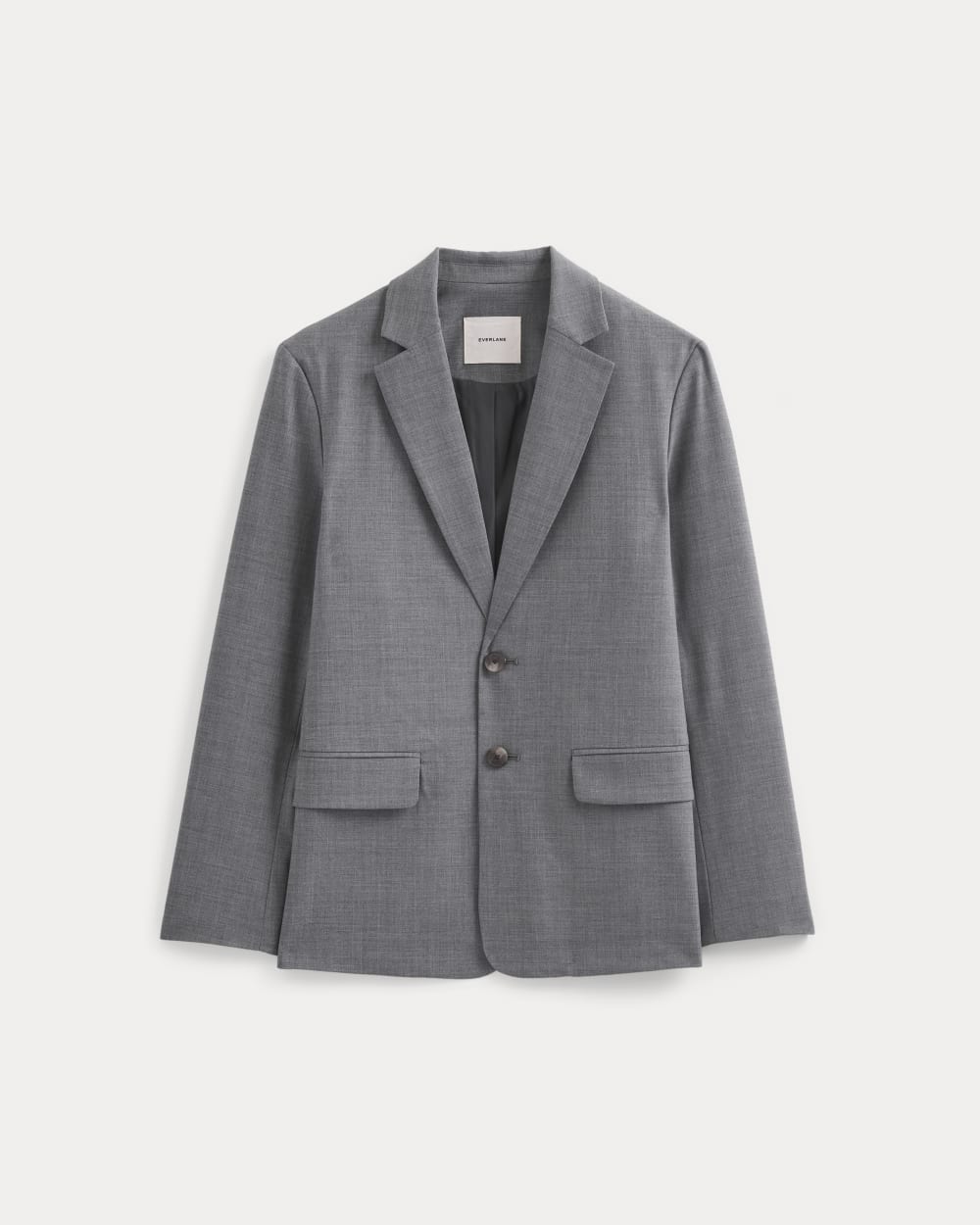 Tropical Wool Blazer | Heathered Grey - Image 2