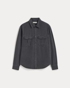 Alternative view of The Utility Shirt Jacket in Buttersoft | Graphite
