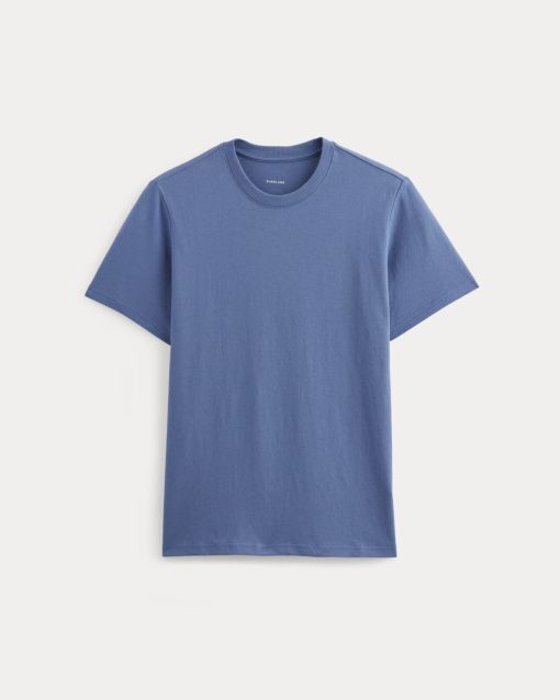 Alternative view of The Premium-Weight Crew | Uniform | Soft Cobalt