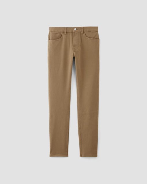 Alternative view of The Stretch Twill 5-Pocket Pant | Toasted Coconut