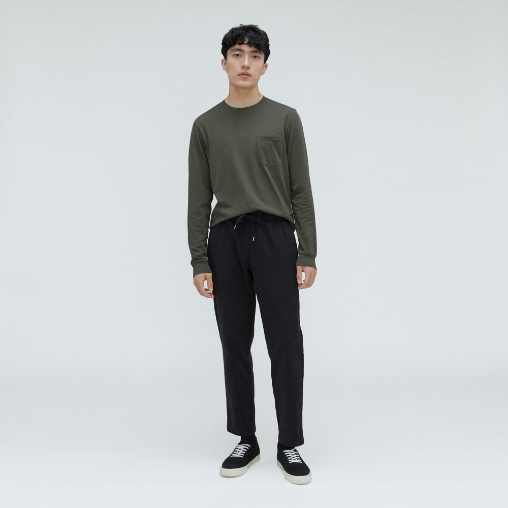 The Organic Cotton Long-Sleeve Pocket Tee | Kambaba - Image 6