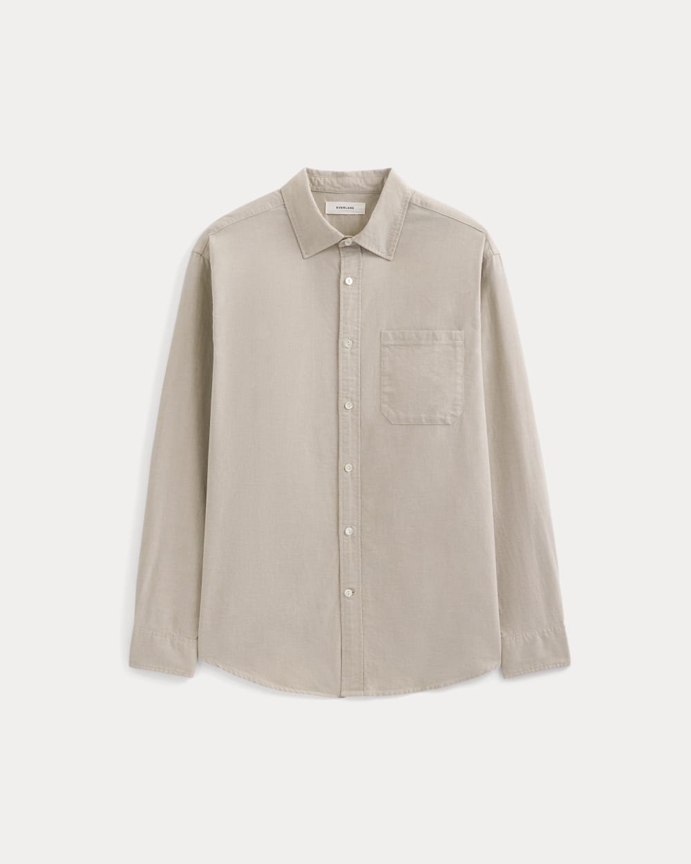 Lightweight Oversized Oxford | Chinchilla Chambray - Image 2