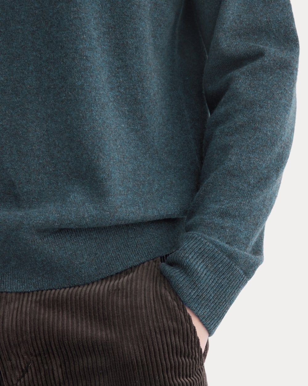 The Cashmere Crew | Heathered Dark Teal - Image 4