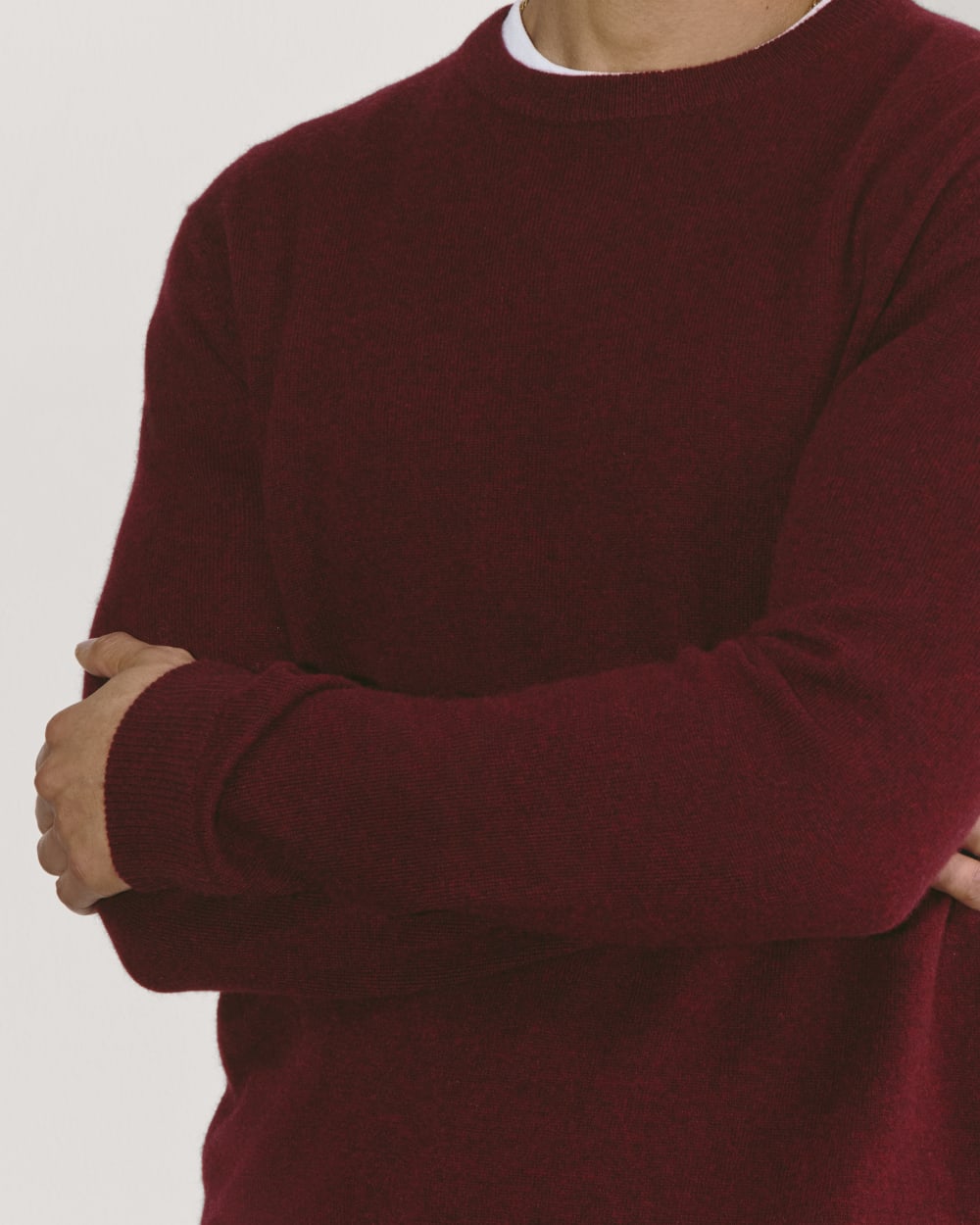 The Cashmere Crew | Heather Wine - Image 4