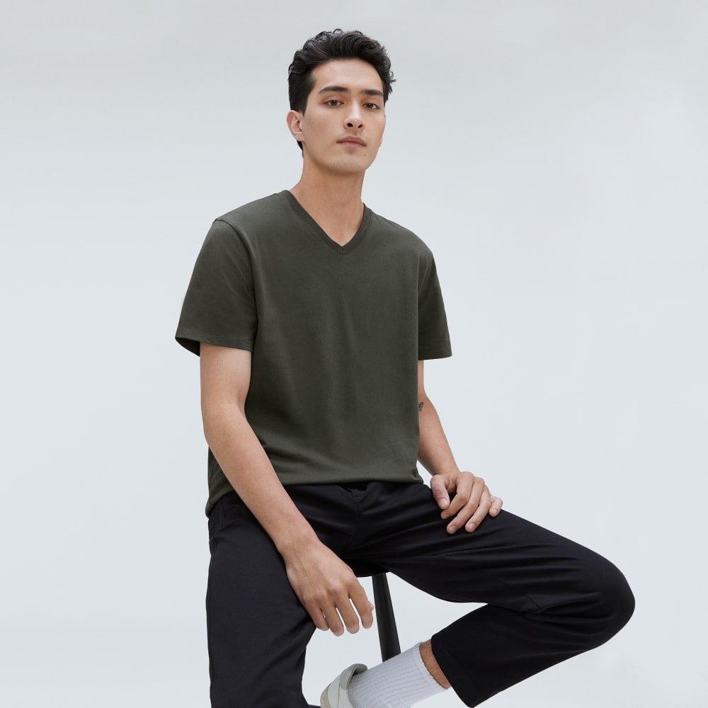 The Organic Cotton V-Neck Tee | Kambaba - Image 5