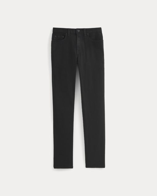 Alternative view of The Selvedge Straight Fit Jean | Shadow Rinse