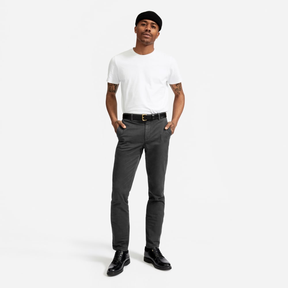 The Midweight Slim Chino | Muted Black - Image 3