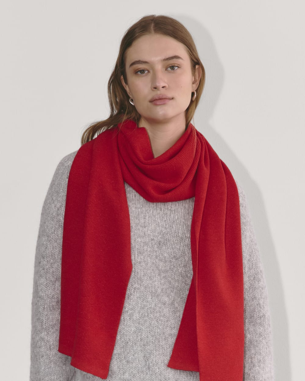 The Cabin Scarf | Classic Red - Image 3