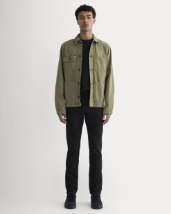 The Slim 4-Way Stretch Organic Jean | Uniform | Black