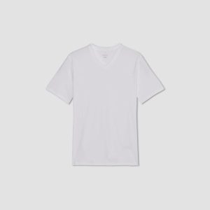 Alternative view of The Organic Cotton V-Neck Tee | White